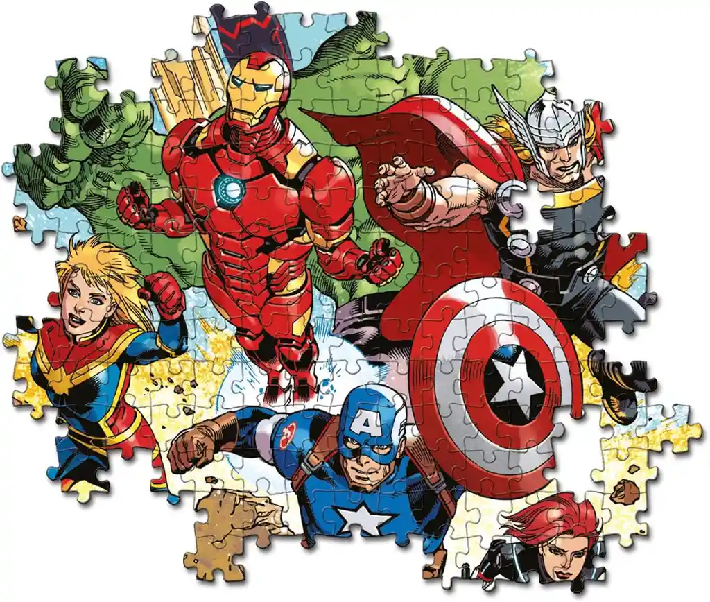 Rompecabezas 300 Piezas Avengers Superhéroes Para Niños