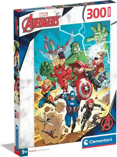 Rompecabezas 300 Piezas Avengers Superhéroes Para Niños