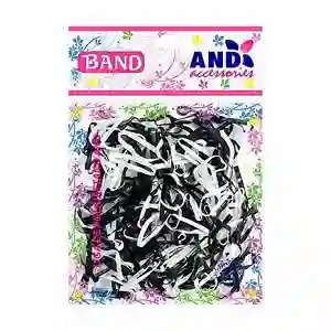 Liga Band Pequeña Blaco Y Negro
