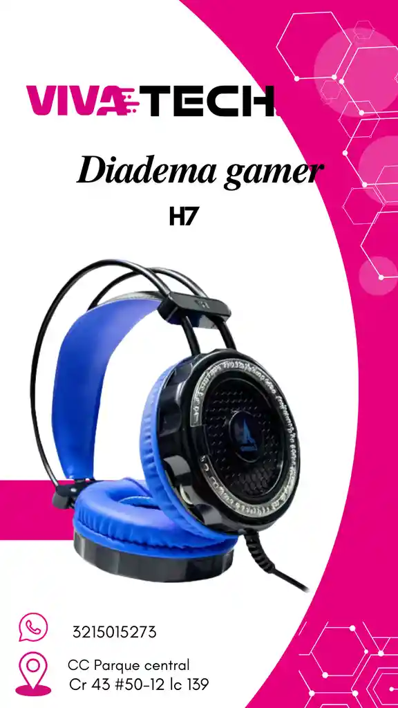 Diadema Gamer H7