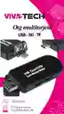 Tarjeta Otg Sd A Usb, Tipo C, Micro Usb (v8)
