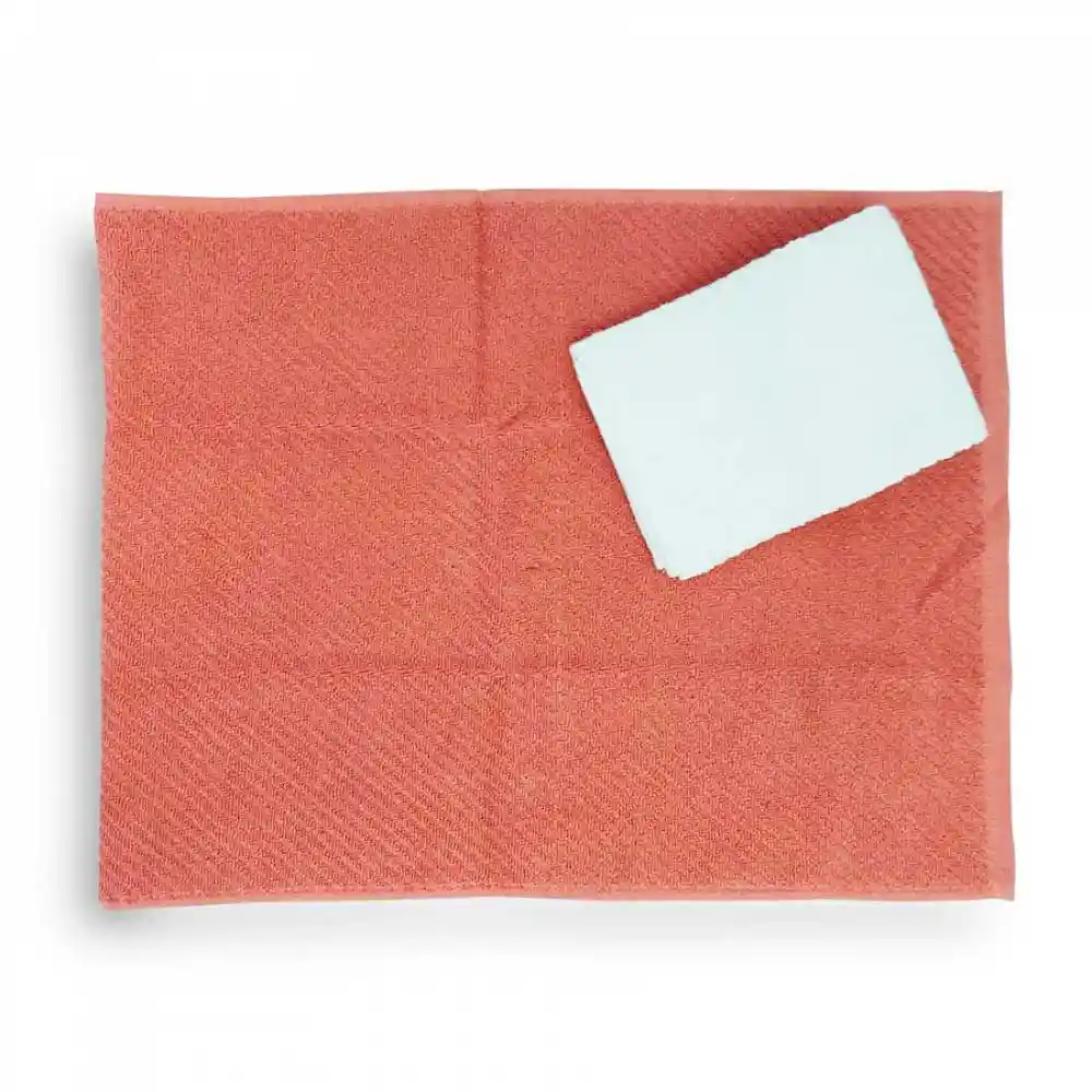 Paños De Cocina Setx2 40x60cm Diagonal Coral
