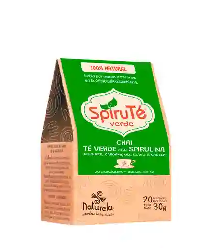 Spirute Verde Naturela 20 Sobres