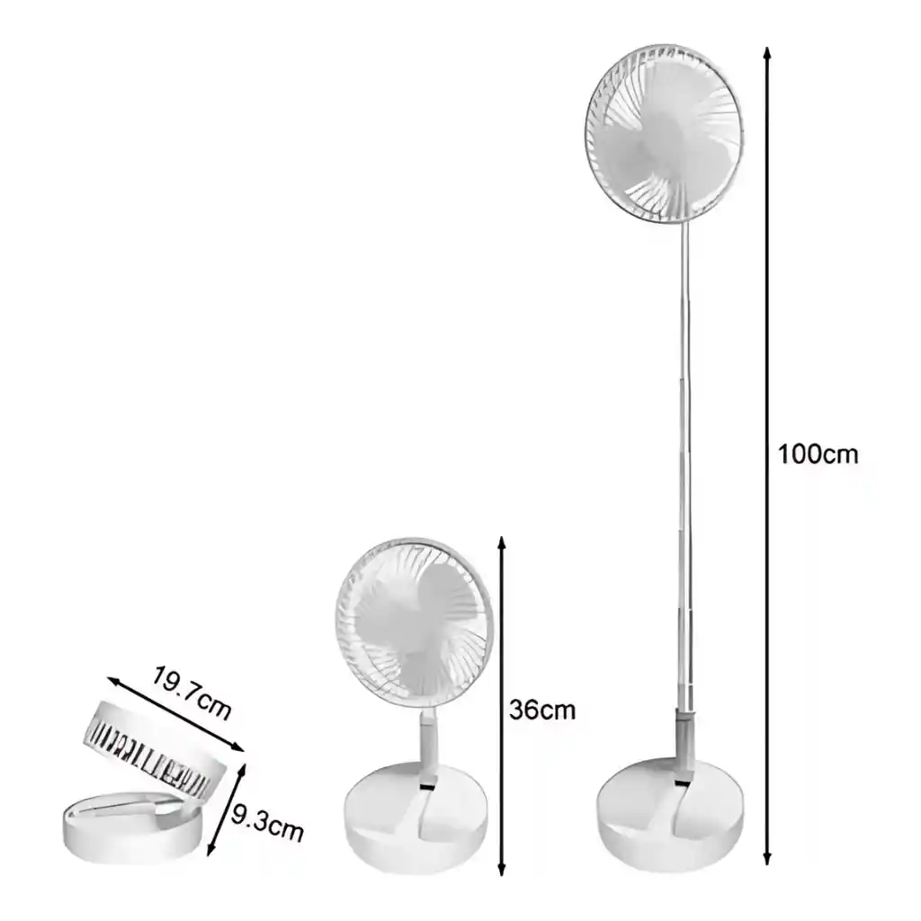 Ventilador Portátil Plegable