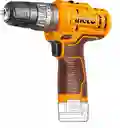 Ingco Taladro Impacto M3/8 12v 20nm 2 Baterias Sin Cargador Cidli12202
