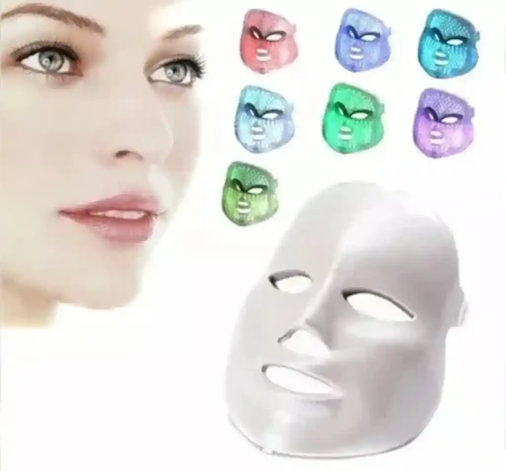 Máscara Fototerapia Facial 7 Colores