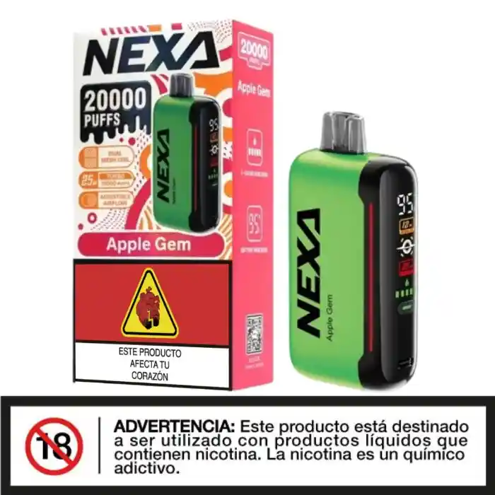 Desechable Nexa 20000puff - Apple Gem