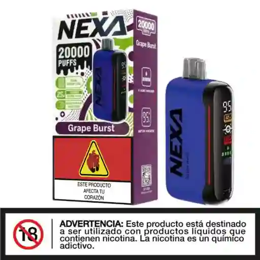 Desechable Nexa 20000puff - Grape Burst