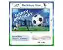 Pancarta Fondo Decoracion Cumpleaños Fiesta Telon Futbol