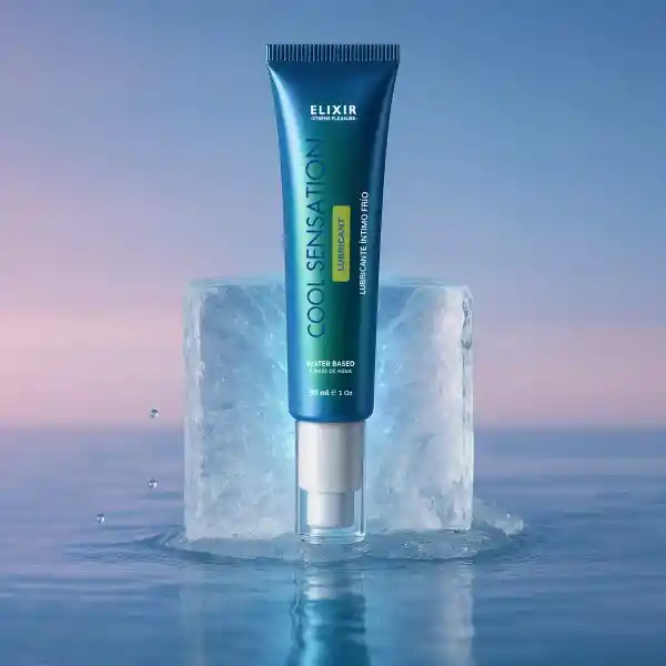 Lubricante Íntimo Frío Cool Sensation Elixir 30 Ml Sabor Menta