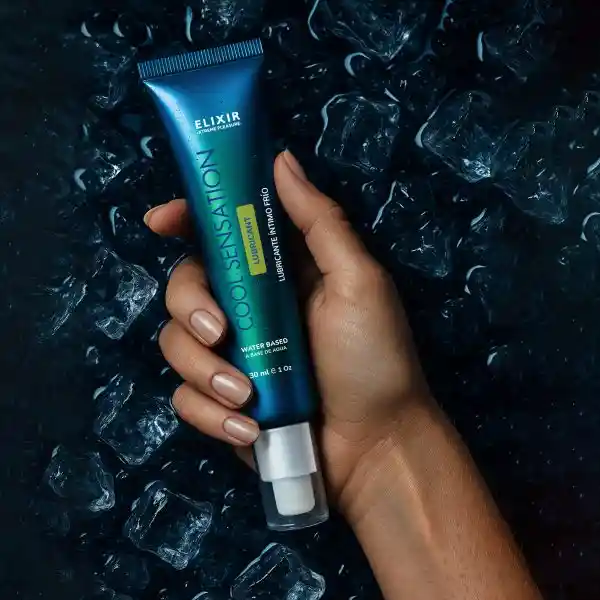 Lubricante Íntimo Frío Cool Sensation Elixir 30 Ml Sabor Menta