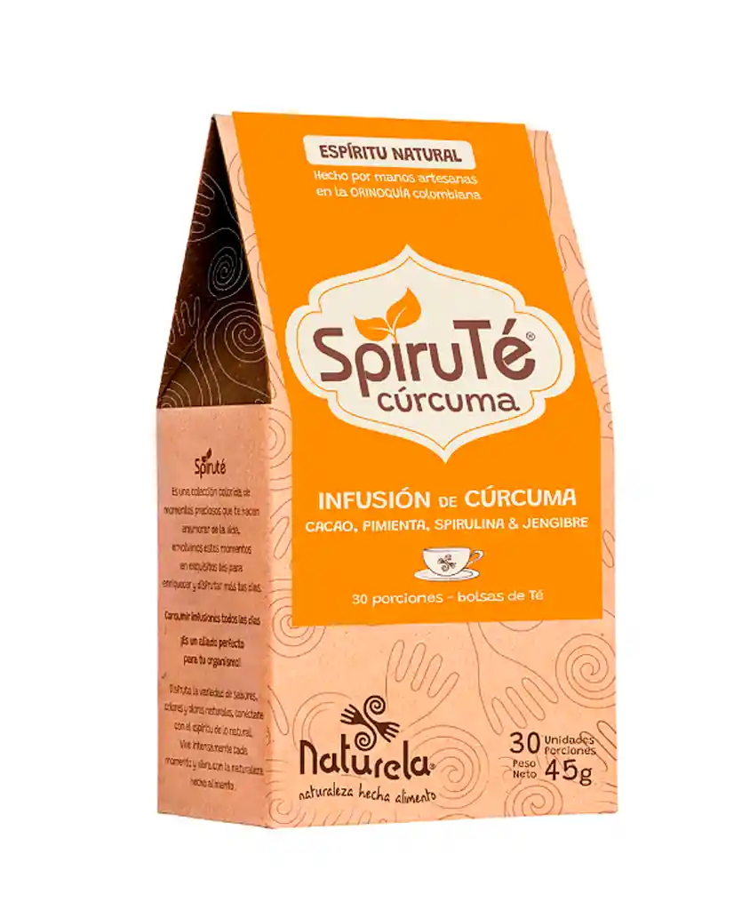 Spirute Curcuma Naturela 30 Sobres