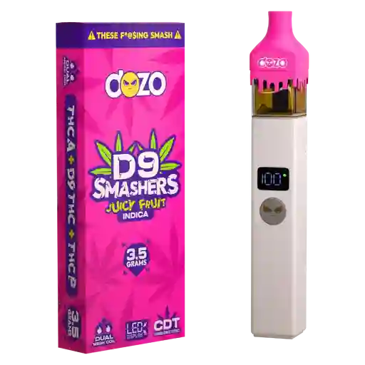 Dozo D9 Smashers Juicy Fruit - T-h-c Indica 3.5gr