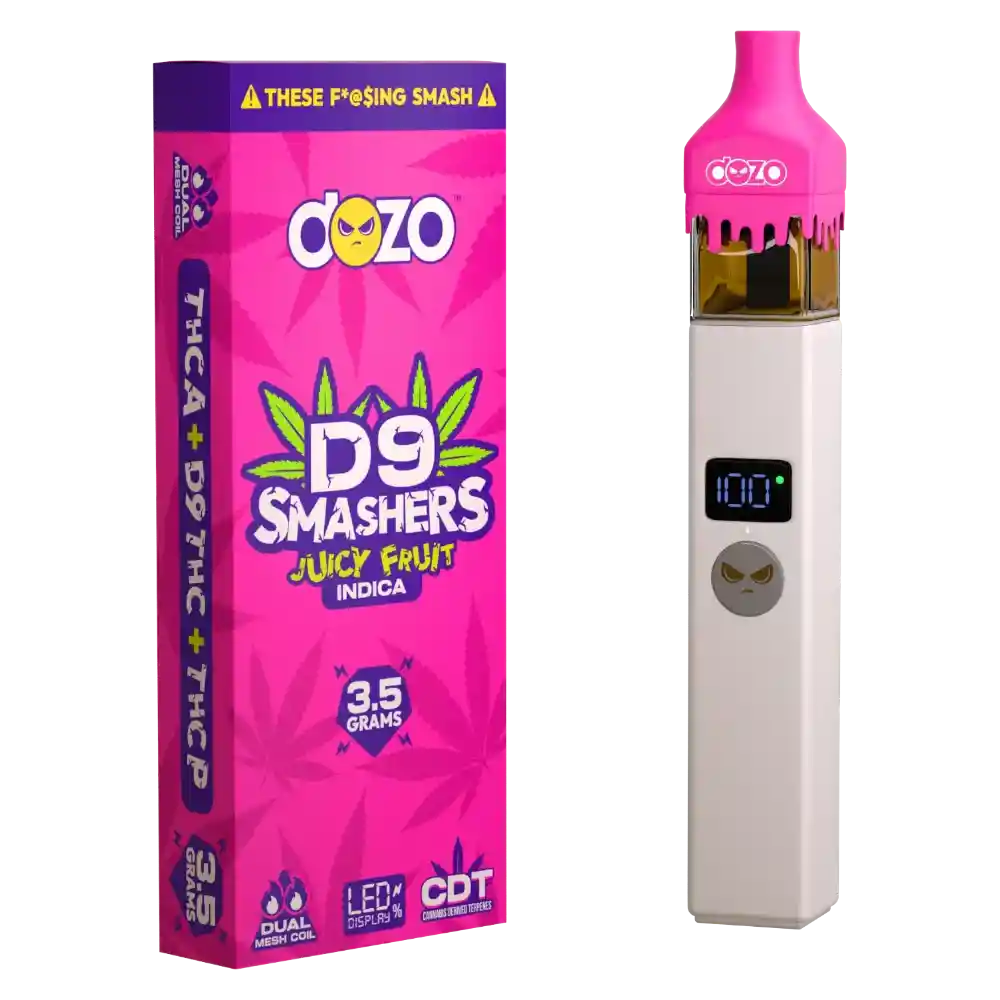 Dozo D9 Smashers Juicy Fruit - T-h-c Indica 3.5gr