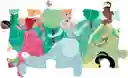 Rompecabezas 104 Piezas Princesas Disney Para Niños