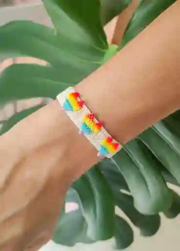 Pulsera Orgullo Gay Corazones