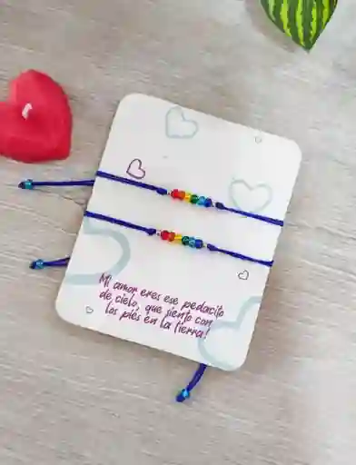 Pulsera Parejas Orgullo Gay