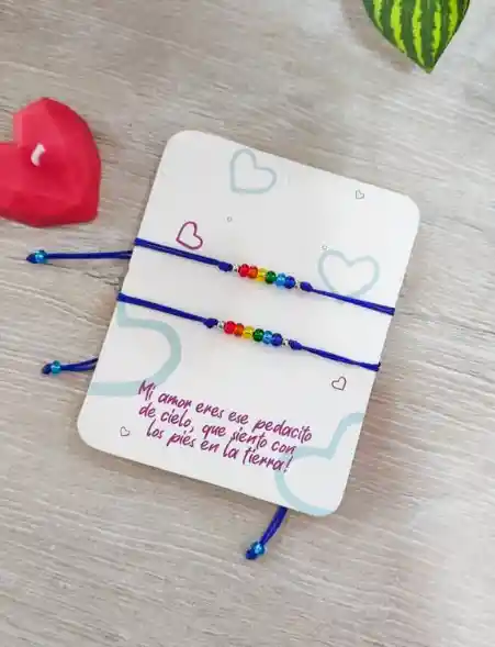 Pulsera Parejas Orgullo Gay