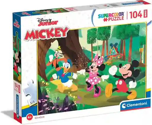 Rompecabezas 104 Piezas Mickey Y Sus Amigos Para Niños