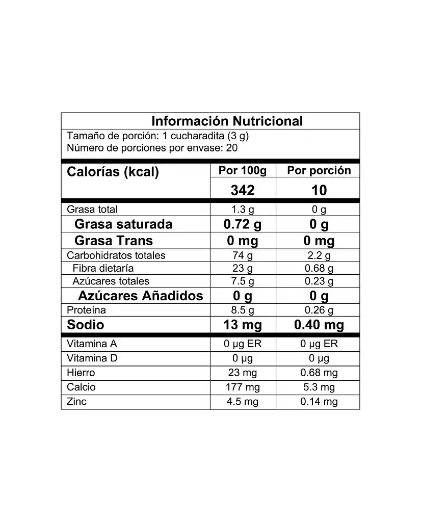 Cúrcuma En Polvo Naturela 100 Gr