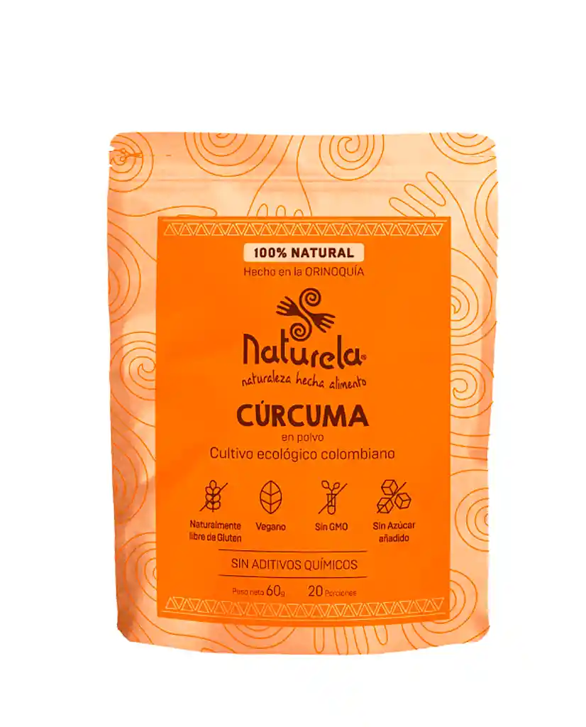 Cúrcuma En Polvo Naturela 100 Gr