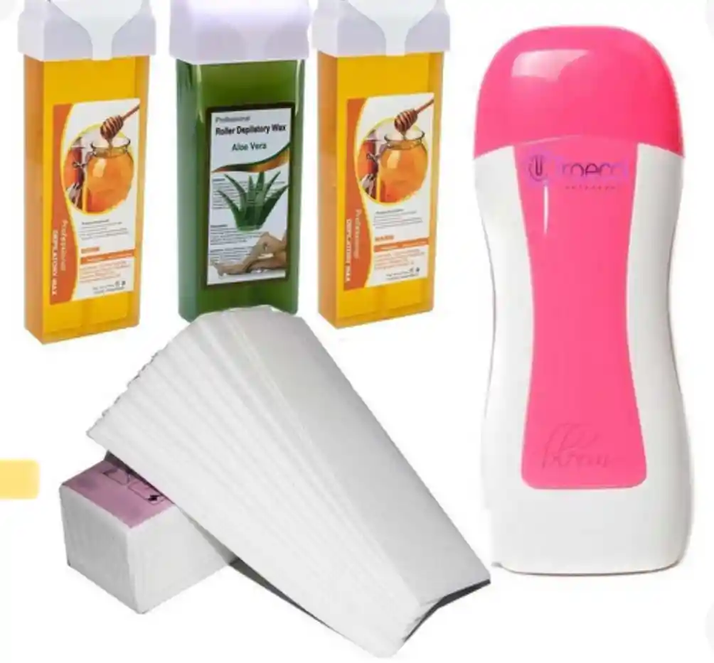 Kit De Depilacion Cera En Roll On