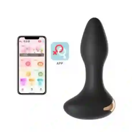 Plug Con Vibracion Anal Albert App