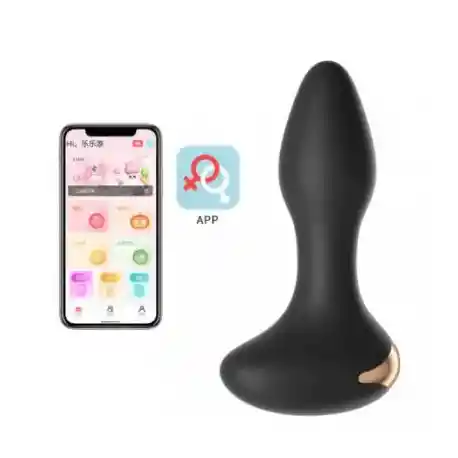 Plug Con Vibracion Anal Albert App