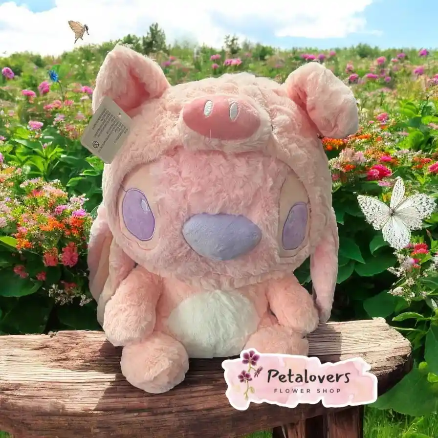 Peluche Angela Disfrazada De Cerdita
