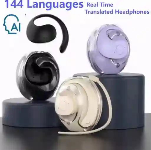Auriculares Traductores De Idiomas Ai, 144 Idiomas