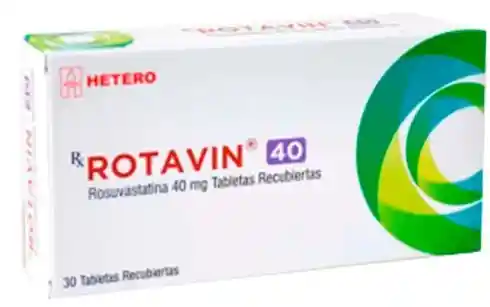 Rosuvastatina 40 Mg (rotavin) Caja
