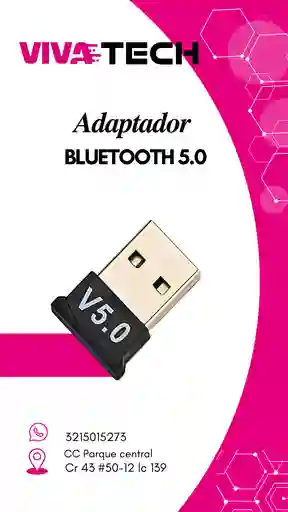 Usb Adaptador Bluetooth 5.0