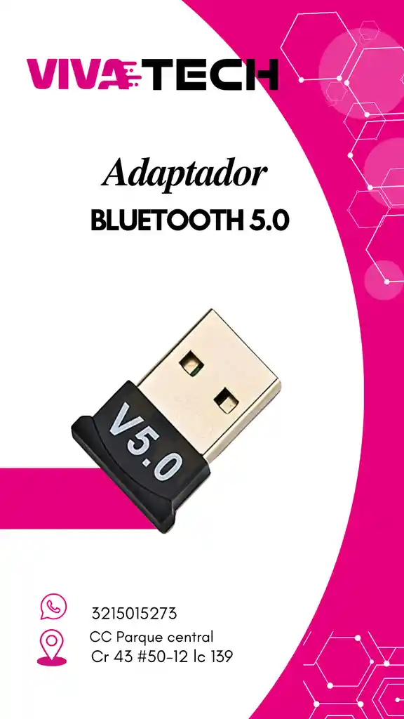 Usb Adaptador Bluetooth 5.0