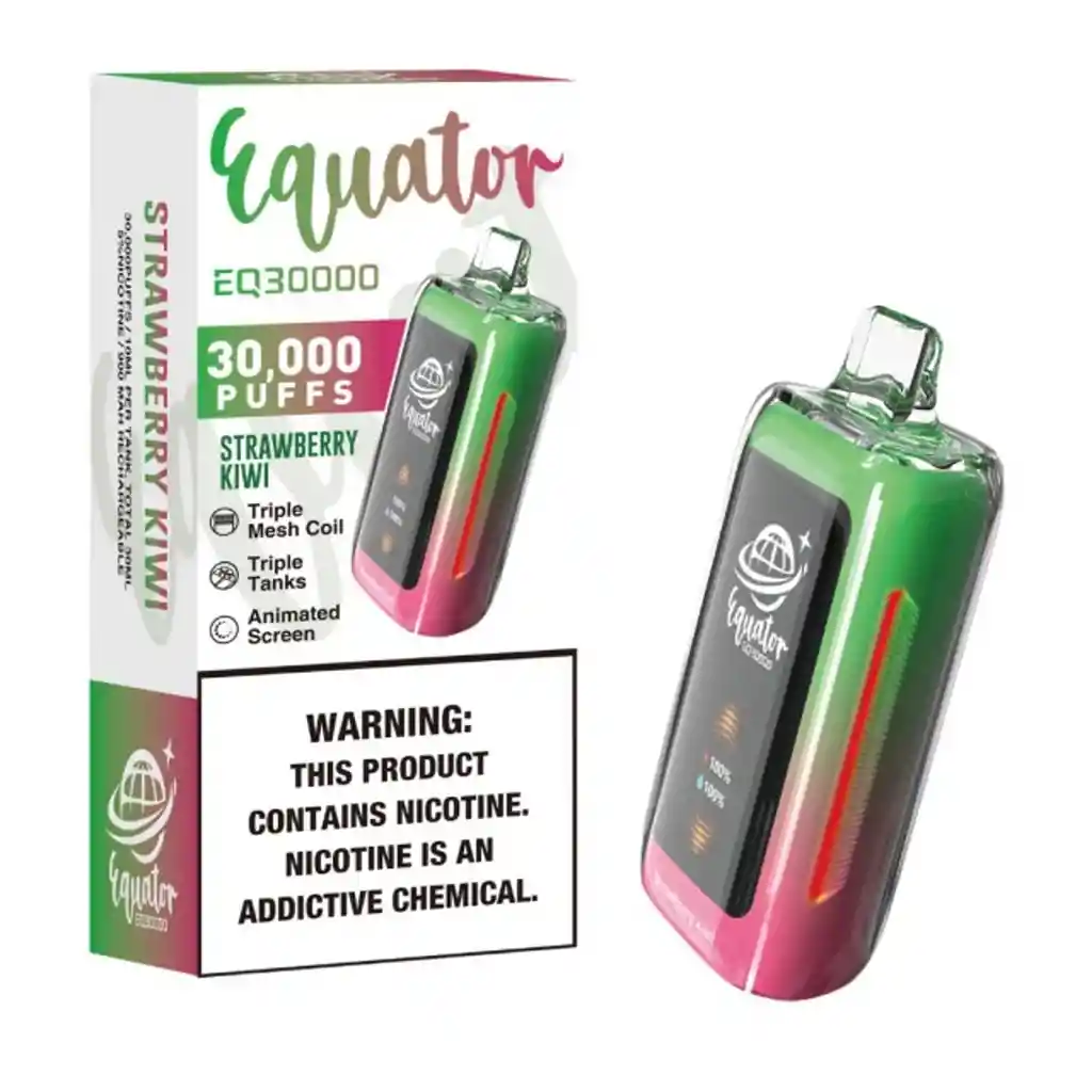 Vaper Ecuator Eq30.000puff - Strawberry Kiwi