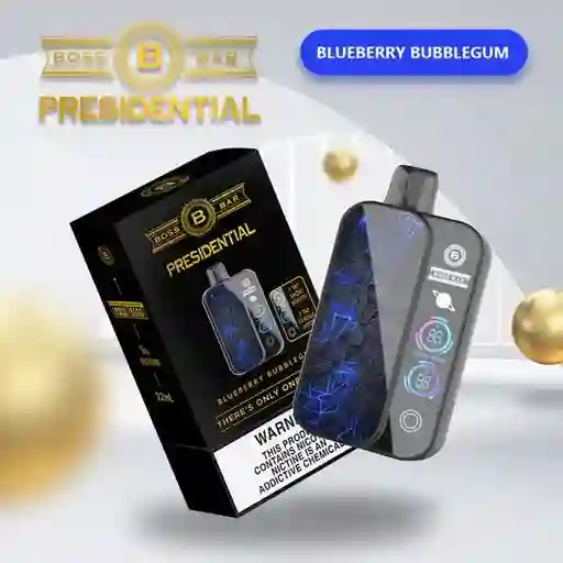 Boss Bar Presidential - Blueberry Bubblegum 18k
