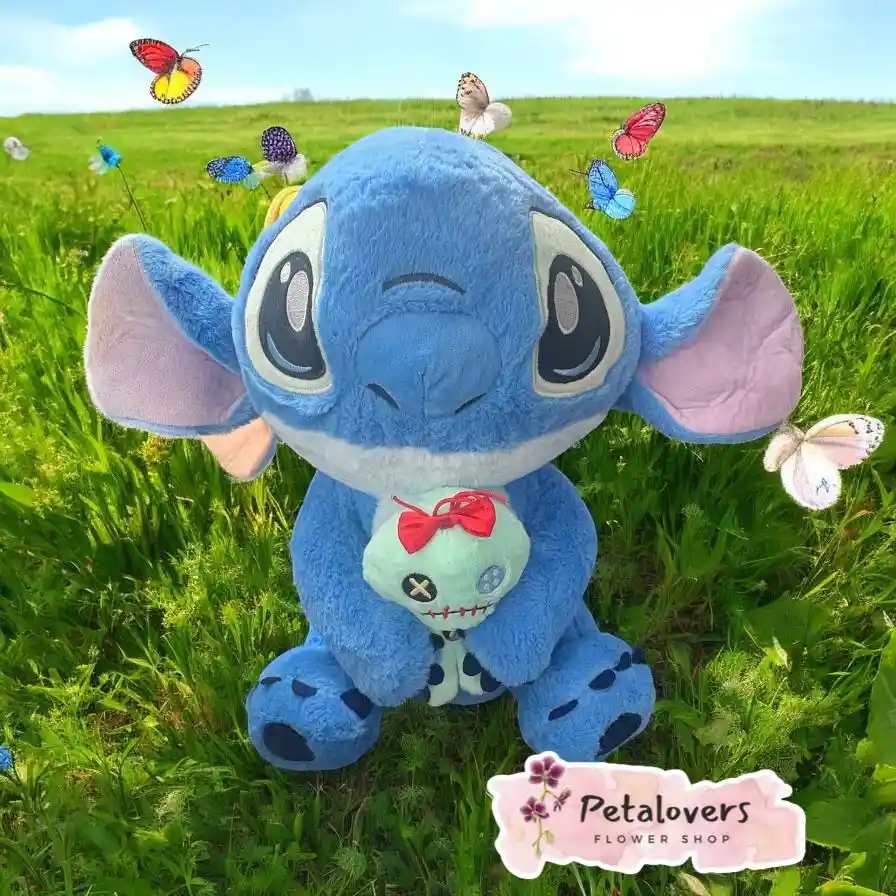 Peluche Stitch Con Muñeco De Trapo