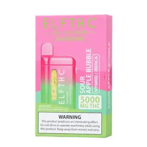 Elf Sour Apple Bubble / Hybrid - Indica 5mg