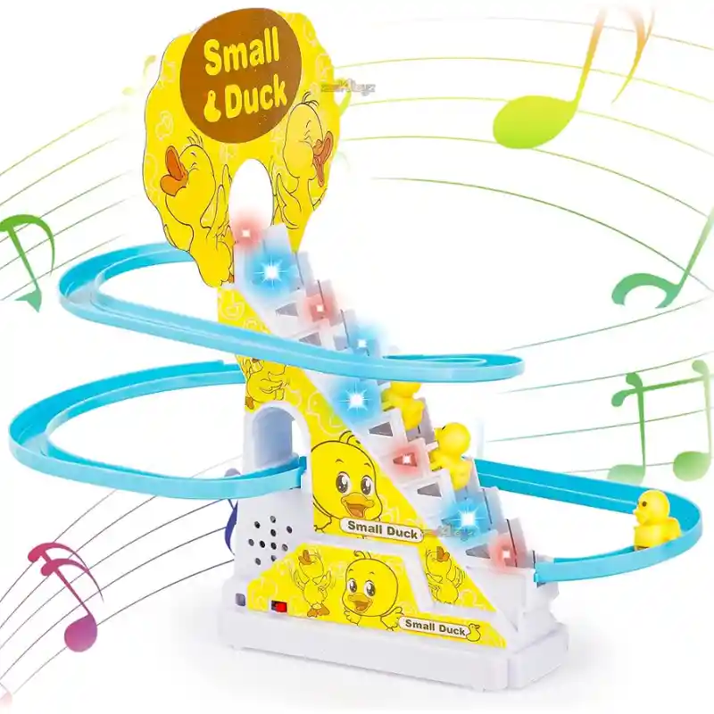 Pista Magica Patitos Con Sonido Montaña Rusa Juguete Para Niños Y Niñas