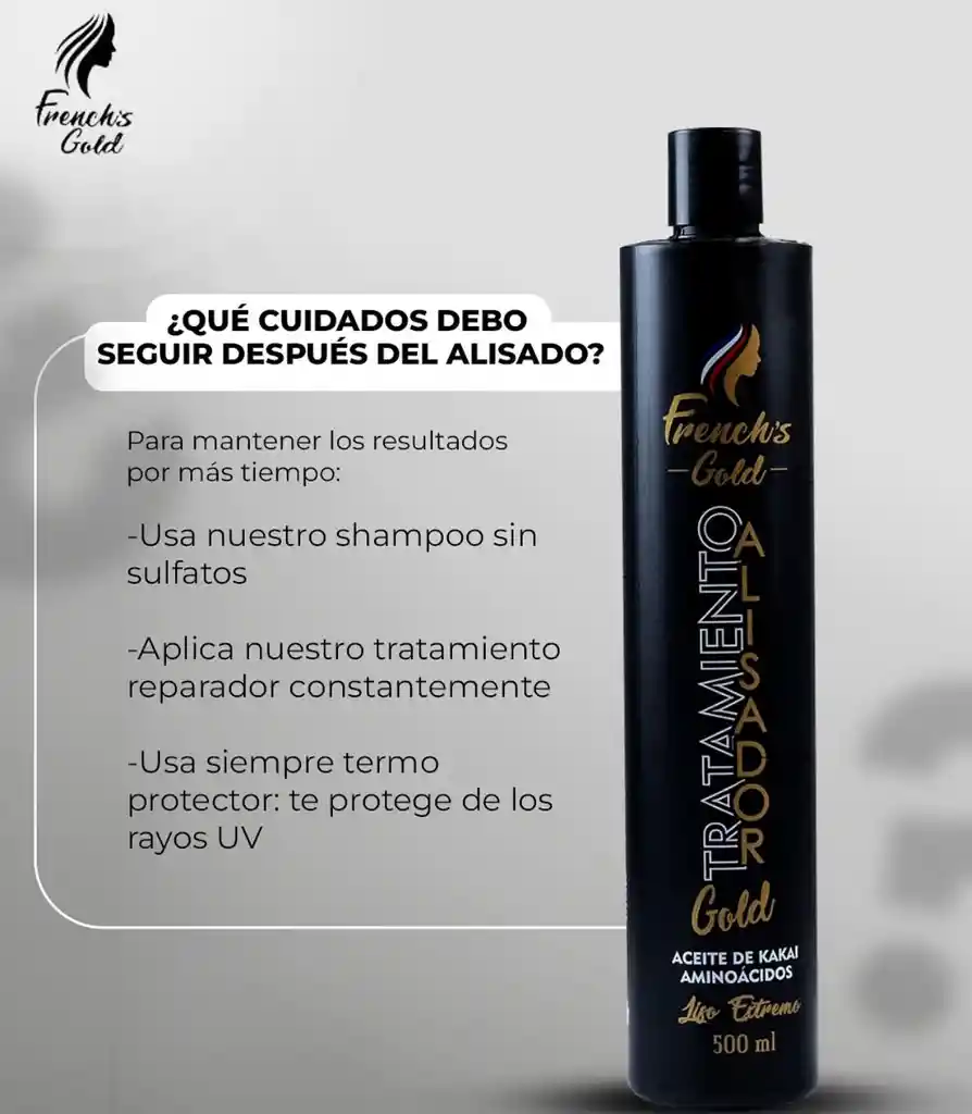 Keratina French Gold Original X 500ml