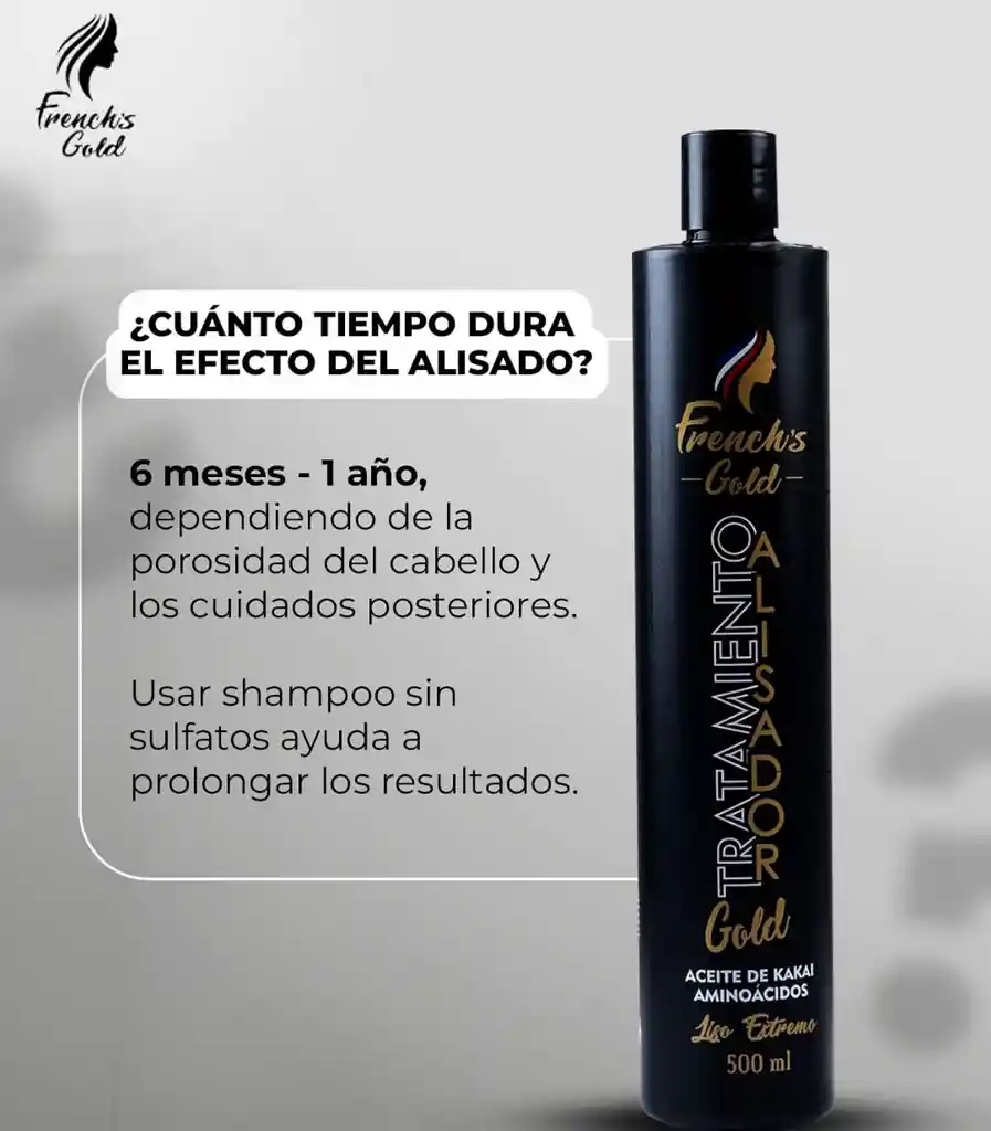 Keratina French Gold Original X 500ml