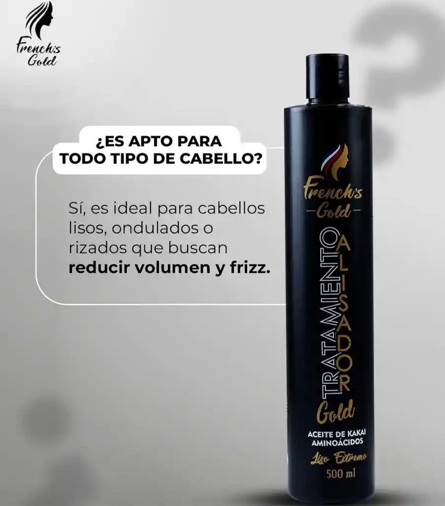 Keratina French Gold Original X 500ml