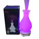 Florero Maceta Luminosa Parlante Bluetooth 12 Colores Fibra Optica Con Control Remoto