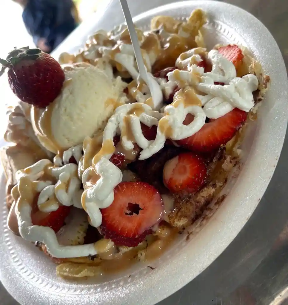 Berry Waffle