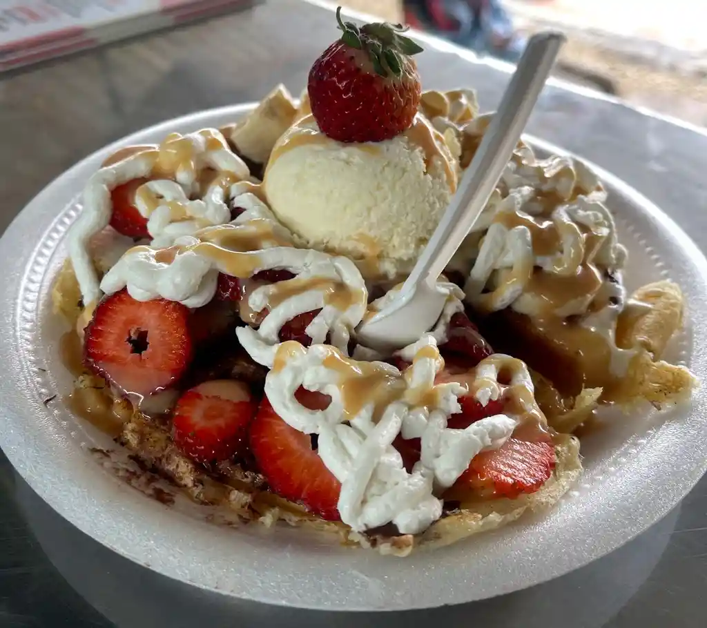 Berry Waffle