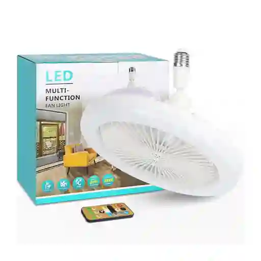 Lámpara Ventilador De Techo Con Control Remoto