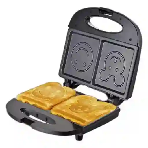 Sandwichera Tostadora Eléctrica Diseño Caritas