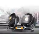 Ventilador Doble Para Carro Y Oficina Graduable Conexion Usb O Para Encendedor