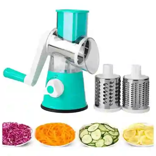 Molino Rallador Cortador De Verduras 3 En 1