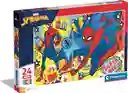 Rompecabezas 24 Piezas Superhéroe Spider-man Para Niños