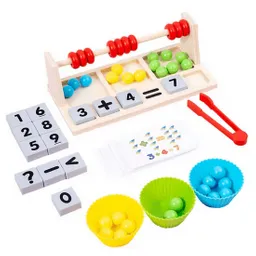 Ábaco Montessori Matemáticas Y Motricidad 3 En 1 Aprendizaje